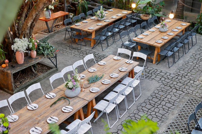 Private dining event hosted at Pizzana restaurant