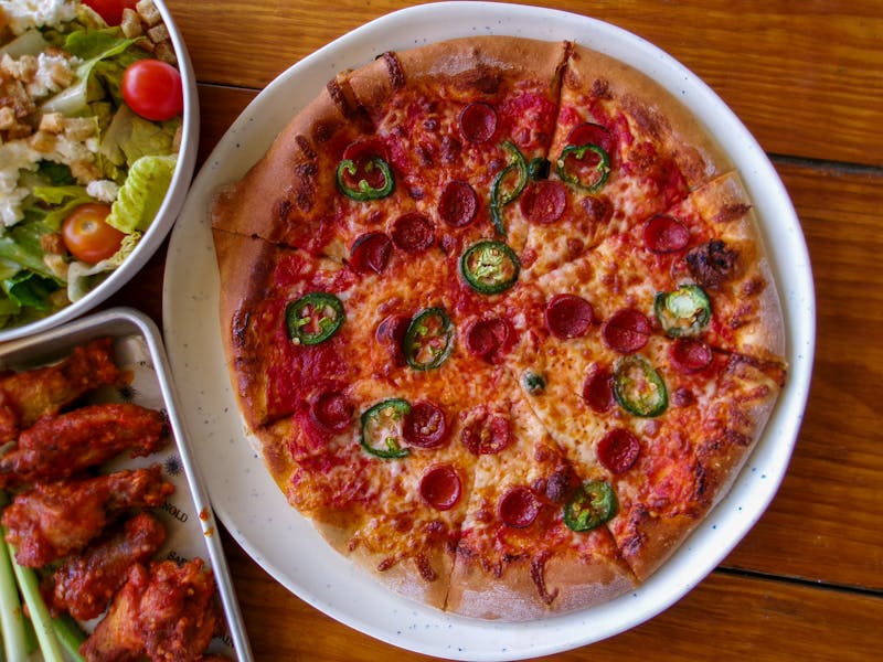 Seasonal specialty pizza at Pizzana Los Angeles
